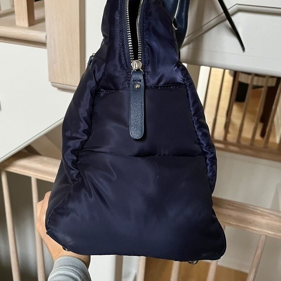 Sol and Selene Flying High Satchel in Navy - Picture 5 of 15